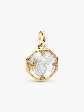 Pandora ME Pearlescent Butterfly Medallion Charm